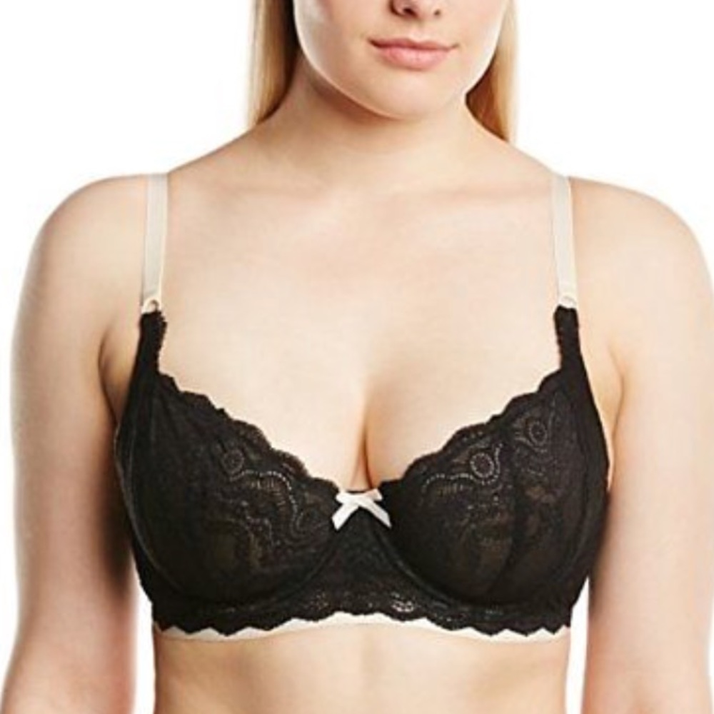 Heidi Klum Intimates Women's Madeline Bra Jet 32e